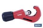 Pipe cutter with 4 rollers | Available in two diameters | Instant Change System (ICS) - Cofan