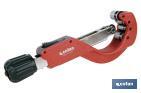 PIPE CUTTER WITH 4 ROLLERS | SUITABLE FOR METAL PIPES | DIAMETER: 6-76MM | INSTANT CHANGE SYSTEM (ICS)