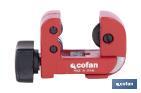 Mini pipe cutter, Zamak Model | Available in two diameters | Instant Change System (ICS) - Cofan