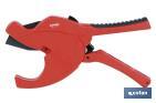 Pipe shears for plastic pipes | Diameter: 63mm (2" 1/2) | Instant Change System (ICS) - Cofan