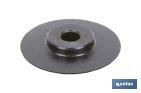 Replacement wheel blade | For pipe cutter | Diameter: 26 x 6.2mm | Ideal for plastic - Cofan