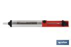TIN DESOLDERING PUMP WITH ANTISTATIC NOZZLE | WELDING CLEANING | SIZE: 170MM
