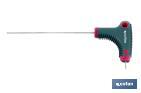 Hex Allen screwdriver | With T-handle | Available Allen head screw from H2 to H8 - Cofan