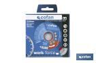 Professional diamond discs "general construction" - Cofan