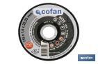 Extra thin discs for stainless steel - Cofan