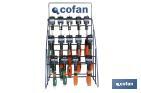 Impact screwdriver display stand  - 45 pcs - Cofan