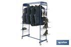 DISPLAY STAND FOR CLOTHES, FOOTWEAR AND GLOVES