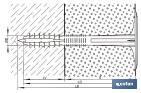 Fixing for insulating panels - Cofan