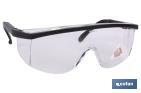 GAFAS DE SEGURIDAD | CON LENTE CLARA | MODELO ESTÁNDAR | EN 166:2001