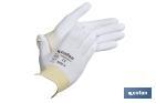 Guantes 100% Poliamida Impregnados Blancos - Cofan