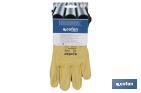 Rindsleder-Handschuhe Gelb - Cofan