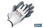 Guantes 100 % de poliéster | Impregnados para mayor seguridad | Flexibles | Protección y confort | Sin costuras