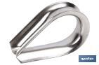 Stainless steel A-2 thimble DIN-6899A - Cofan