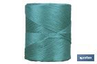 Green synthetic raffia thread - Cofan