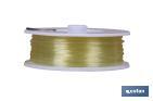 Mono-thread fishing line 100% nylon, green - Cofan