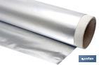 Household aluminium foil roll | Size: 16, 30 or 50m | 30cm width | Box with cutting edge | Non-stick | Multipurpose - Cofan