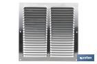 Ventilation grille | Aluminium | Available in various sizes - Cofan