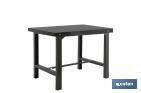 WORKBENCH | SUITABLE FOR WORKSHOP AND GARAGE | ANTHRACITE | SIZE: 120 X 73CM