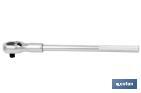 1" Drive ratchet wrench | Reversible | Chrome-vanadium steel - Cofan