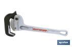 MASTERGRIP PIPE WRENCH IN ALUMINIUM