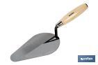 Brick trowel, Arabia Model | Available in two different sizes | Wooden handle | Suitable for construction industry - Cofan