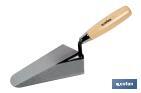 FORGED ROUND TIP TROWEL, MADRID MODEL | AVAILABLE IN VARIOUS LENGTHS | SUITABLE FOR CONSTRUCTION INDUSTRY | WOODEN HANDLE