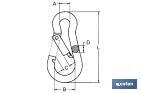 Moschettone INOX A-2 - Cofan