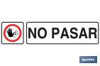 No pasar - Cofan