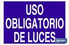 Uso obrigatório de luzes - Cofan