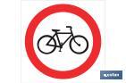 Prohibido Bicicletas - Cofan
