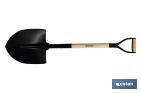 D-handle round mouth shovel - Cofan