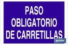 Paso obligatorio de carretillas - Cofan