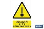 ¡Peligro! alta temperatura - Cofan