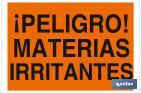 ¡PELIGRO! MATERIAS IRRITANTES