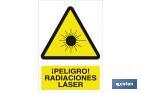 ¡ DANGER ! RADIATIONS LASER - Cofan