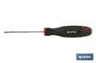 SLOTTED SCREWDRIVER FOR MECHANICS | CONFORT PLUS MODEL | AVAILABLE SCREW HEADS FROM SL 3MM TO SL 8MM
