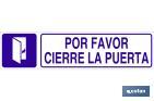 Por favor, cierre la puerta - Cofan