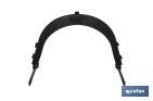 SOPORTE DE MALLA PROTECTORA PARA CASCO DE OBRA| MEDIDAS DEL SOPORTE 24 X 17 X 2 CM | SOPORTE UNIVERSAL