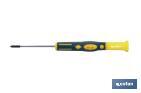  COFAN HIGH PRECISION POZIDRIV SCREWDRIVER | AVAILABLE HEAD IN PZ0 | LENGTH: 60MM