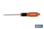 Pozidriv screwdriver | Impact screwdriver | Available tip in PZ1, PZ2 and PZ3 - Cofan