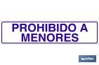 Prohibido a menores - Cofan