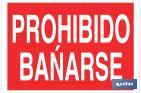 PROHIBIDO BAÑARSE