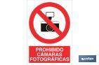 PROHIBIDO CÁMARAS FOTOGRÁFICAS