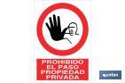 No trespassing, private property - Cofan