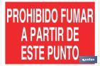 Prohibido fumar a partir de este punto - Cofan