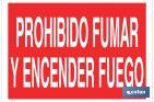 Prohibido fumar y encender fuego - Cofan