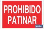 Prohibido patinar - Cofan