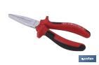 Flat nose pliers | Insulated pliers for better safety | Size: 160mm - Cofan