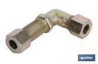 Elbow bent fitting - Cofan