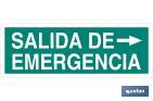 SALIDA DE EMERGENCIA TEXTO